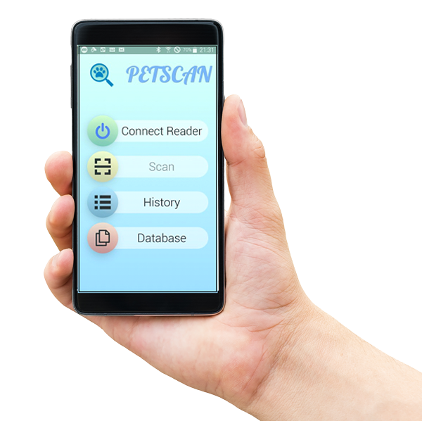 Pet SCAN Smart Phone App